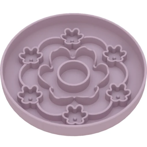 Luxe Plum Dusky Daisy Chain - Slow Feed Bowl