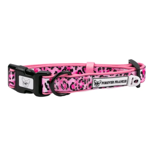 Pink Leopard - Collar
