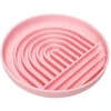 Pink Slow Feed Rainbow Bowl